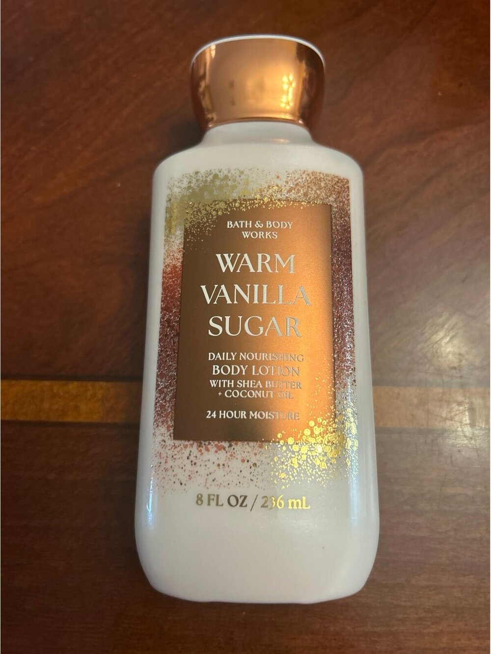 C308 bath and body works warm vanilla sugar body lotion 8 fl oz